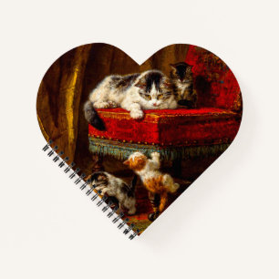 Kat en Kittens spelen met voorzitter Notitieboek