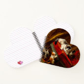 Kat en Kittens spelen met voorzitter Notitieboek (Binnen)