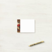 Kat en Kittens spelen met voorzitter Post-it® Notes (Op bureau)