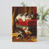 Kat en Kittens spelen met voorzitter RSVP Kaartje (Staand voorkant)
