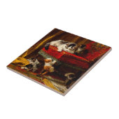 Kat en Kittens spelen met voorzitter Tegeltje (Zijkant)