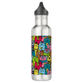 Kat en kittens waterfles  (Links)