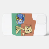 Kat en klip van viskuit Case-Mate iPhone case (Achterkant (horizontaal))
