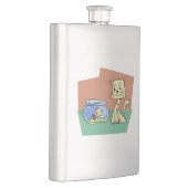 Kat en klip van viskuit flacon (Rechts)