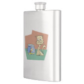 Kat en klip van viskuit flacon (Links)