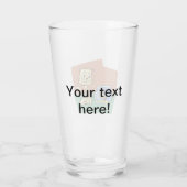 Kat en klip van viskuit glas (Achterkant)