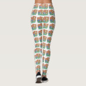 Kat en klip van viskuit leggings (Achterkant)