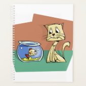 Kat en klip van viskuit planner (Voorkant)