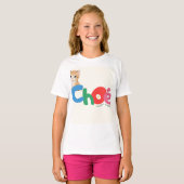 Kat en koe ontwerp T-shirt (Voorkant volledig)