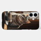 Kat en koffie vibes Case-Mate iPhone case (Achterkant (horizontaal))
