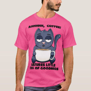 Kat- en koffiezetmeel t-shirt