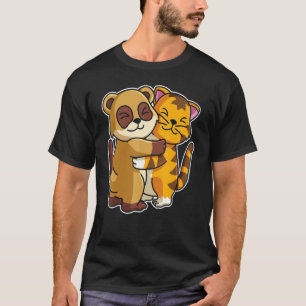 Kat en kruidnageldieren voor dames Cuddlin T-shirt
