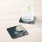 Kat- en lampgeluidfoto bier onderzetter (Rechterzijde)