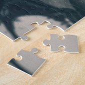 Kat- en lampgeluidfoto legpuzzel (Zijkant)