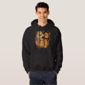 Kat En Leeuw Leuke Kitten knuffelen Dieren Vrouwen Hoodie (Voorkant volledig)