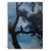 Kat en maan notitieboek (Voorkant)