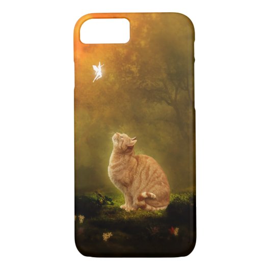 Kat en melk Case-Mate iPhone case (Achterkant)