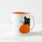 Kat en Mok van pompoen (Voorkant rechts)