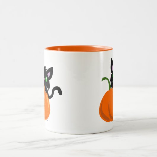 Kat en Mok van pompoen (Center)