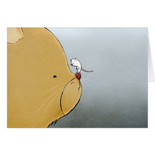 Kat en muis (Voorkant Horizontaal)