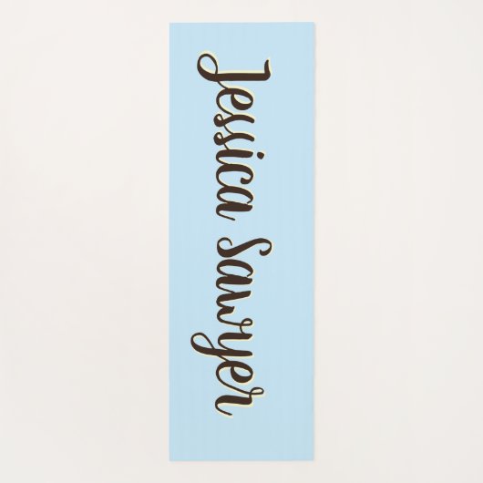 Kat en muis Brave Custom Yoga Mat (Achterkant)