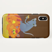Kat en muis Case-Mate iPhone case (Achterkant (horizontaal))