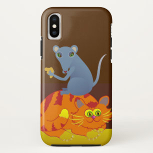 Kat en muis Case-Mate iPhone case