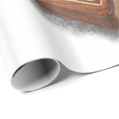 Kat en muis die schaafschaafschotel afschilderen F Cadeaupapier (Rol Hoek)