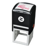 Kat en muis die schaafschaafschotel afschilderen F Zelfinktende Stempel (Product)