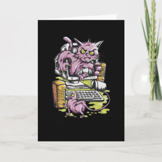 Kat en Muis Kaart (Voorkant)