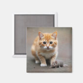 Kat en Muis Magneet (Voorkant / Achterkant)