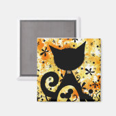 Kat en muis - magneten (Voorkant / Achterkant)