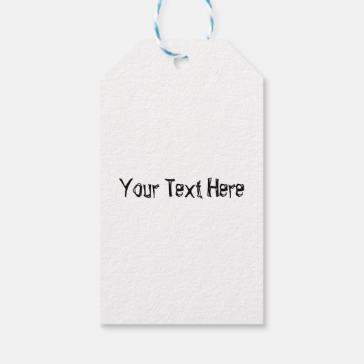 Kat en muis met tekenfilm op kaasdeeg cadeaulabel (Achterkant)