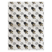 Kat en muis met tekenfilm op kaasdeeg tafelkleed (Voorkant)