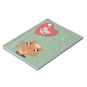 Kat en muis notitieboek (Linkerzijde)