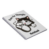 Kat en muis notitieboek (Rechterzijde)