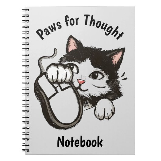 Kat en muis notitieboek (Voorkant)