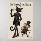 Kat-en-Muis-Ongemak Poster (Voorkant)