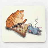 Kat en Muis Schaken Muismat (Voorkant)