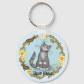 Kat en muis sleutelhanger (Voorkant)