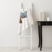 Kat en muis spelen schaak Sherpa Blanket Sherpa Deken (In situ)