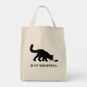 Kat en muis tote bag (Achterkant)