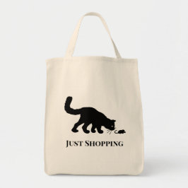 Kat en muis tote bag