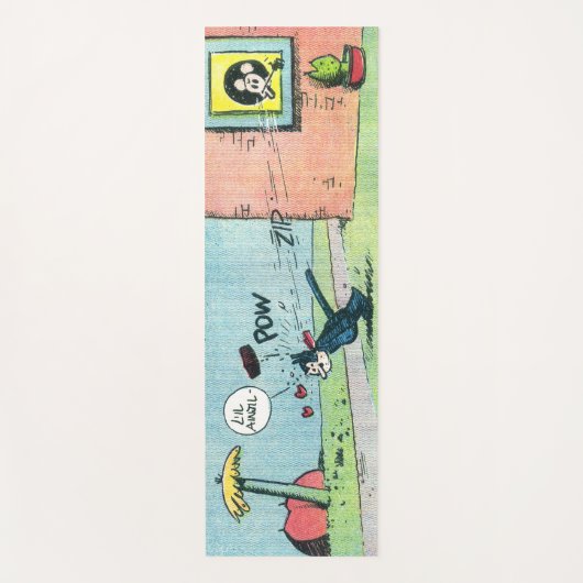  kat- en muiskunst Yoga Mat (Voorkant)