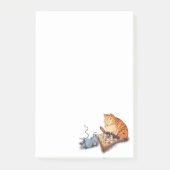 Kat- en muisspatbord voor Cartoon Post-it® Notes (Voorkant)