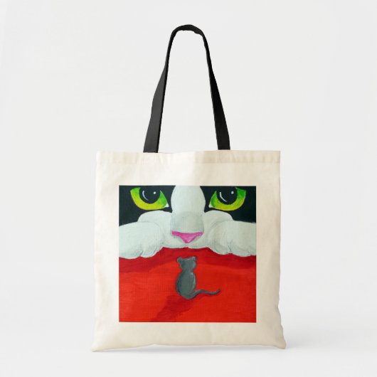 Kat- en muistas tote bag (Voorkant)