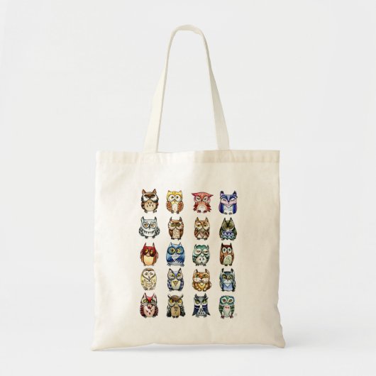Kat en Owls Bag Tote Bag (Voorkant)