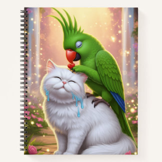 Kat en Papegaai Notitieboek