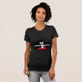 Kat en piano t-shirt (Voorkant volledig)