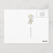 Kat en Pizza Briefkaart (Achterkant)